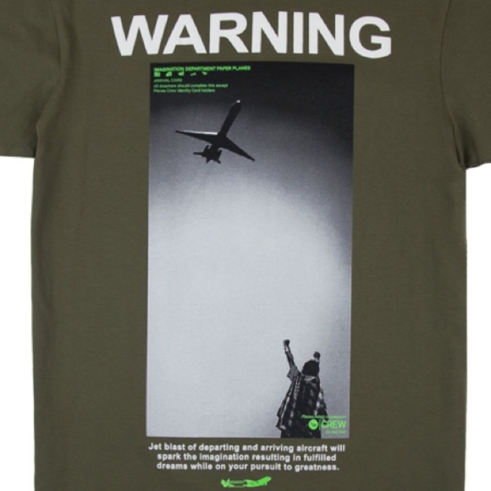 Paper Planes Warning T-shirt (Jay-Z/Roc Na…